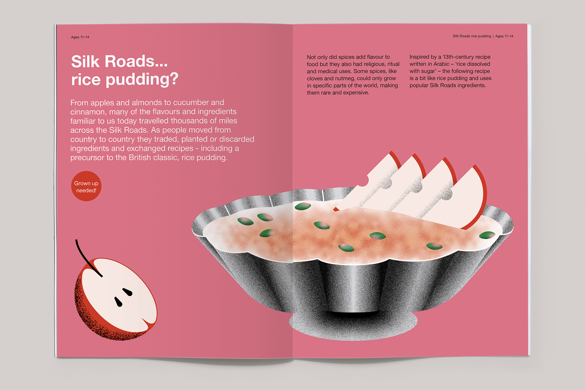 Sample spread from the Winter 24/25 issue